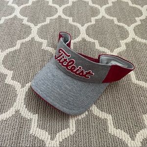 Titleist Crimson/Gray Visor